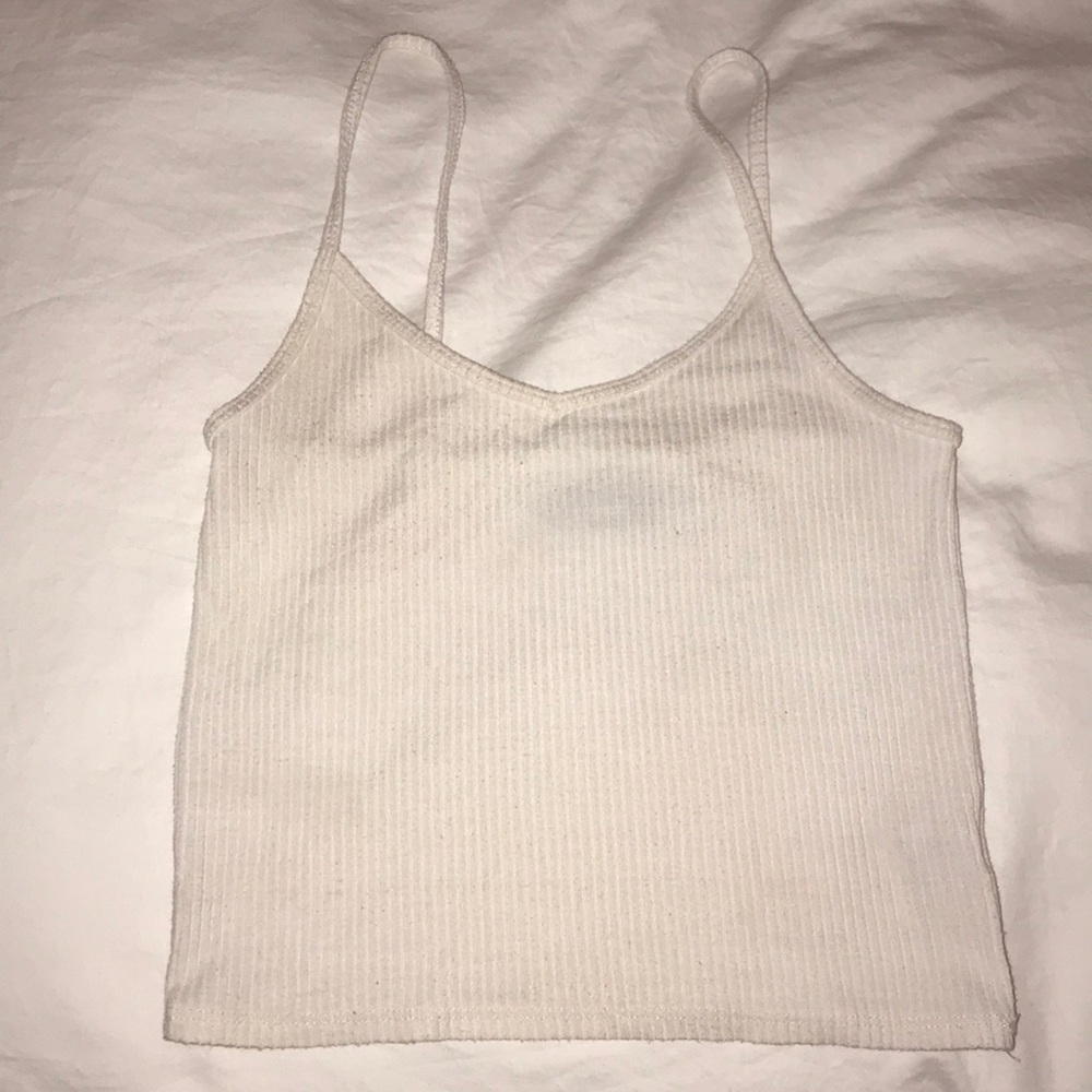 BDG Ribbed Cropped Tank - Picture 1 of 2